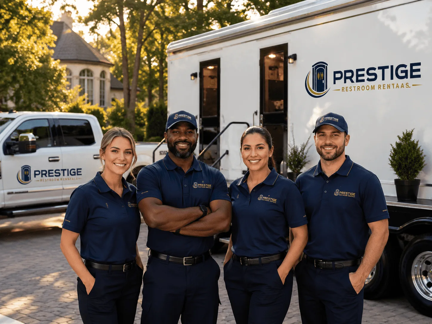 Trusted Luxury Portable Restrooms company in New Springfield, OH